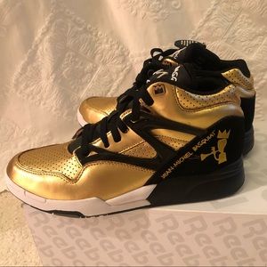 Reebok x Basquiat Pump Rare AffiliArt Black Gold